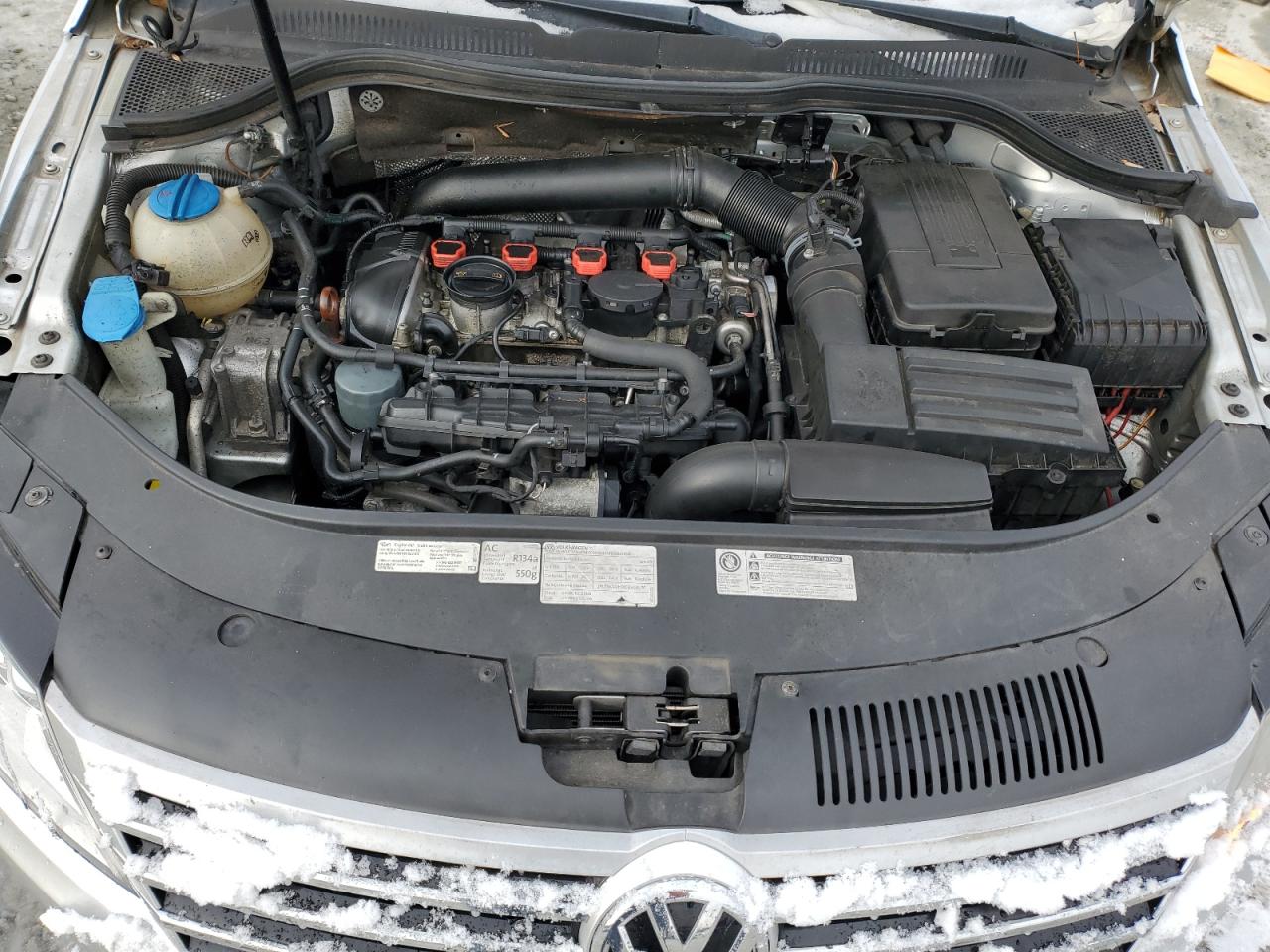 2013 Volkswagen Passat CC VIN WVWBN7AN5DE502489 Copart auction photo, side / front end damage thumbnail 11