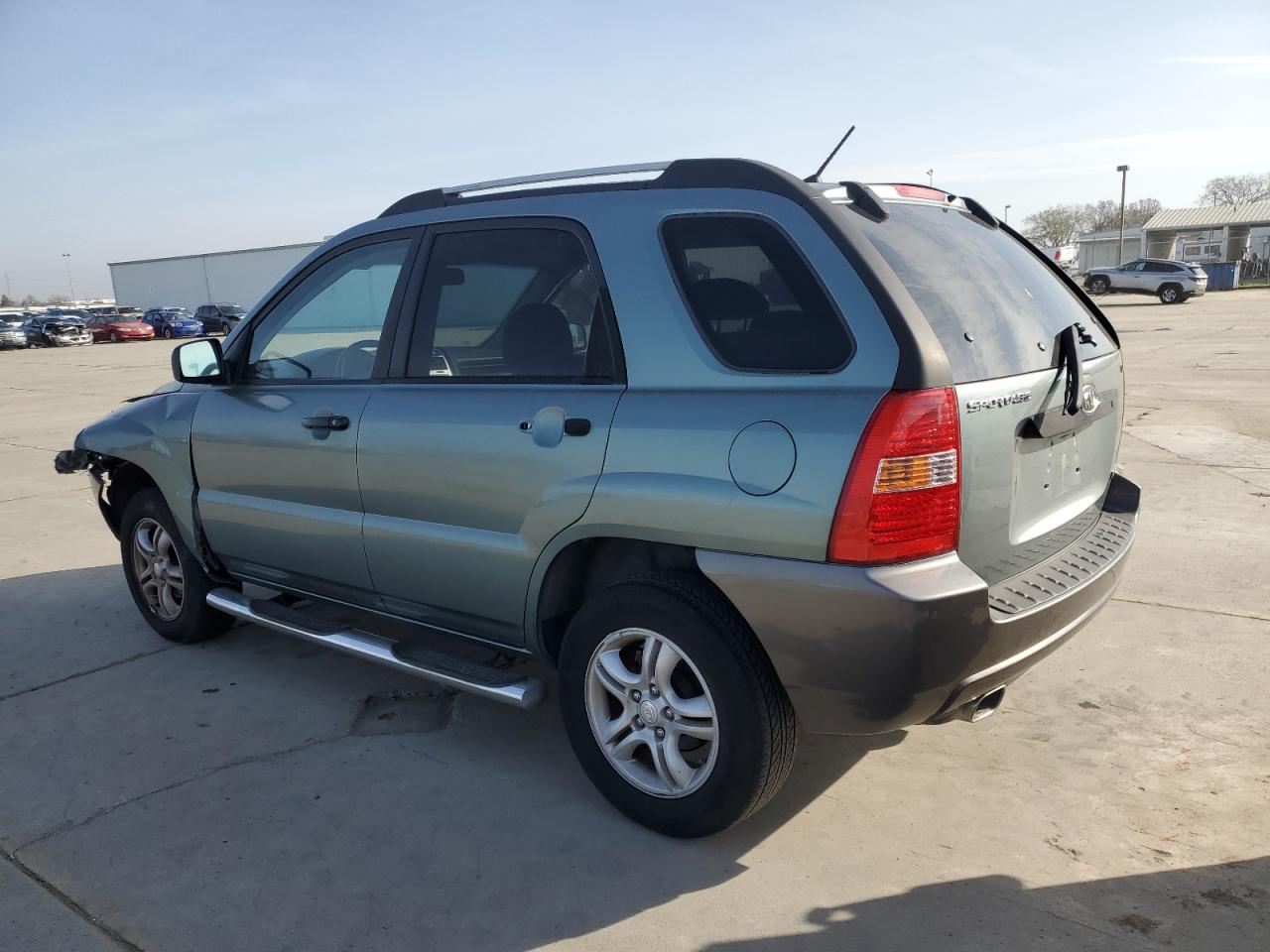 2006 KIA Sportage VIN KNDJF723267281494 Copart auction photo, front end damage thumbnail 2