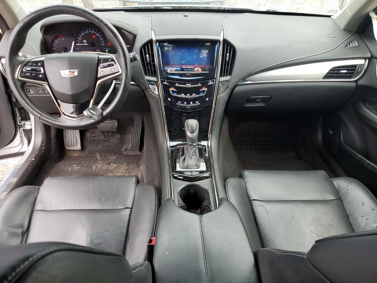 2015 Cadillac ATS VIN 1G6AB5SAXF0144023 Copart auction photo, front end / side damage thumbnail 8