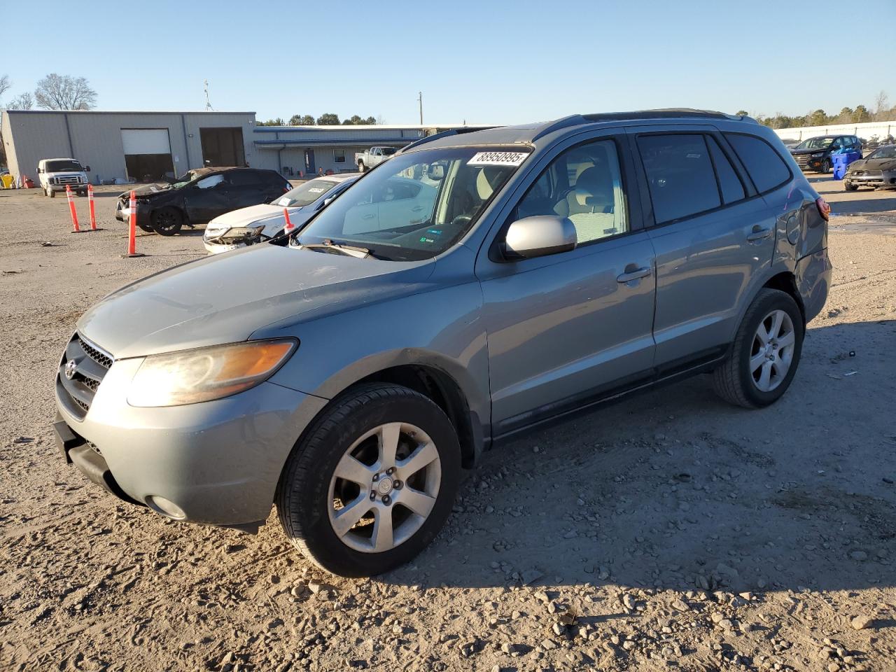 2007 Hyundai Santa Fe VIN 5NMSH13E27H093595