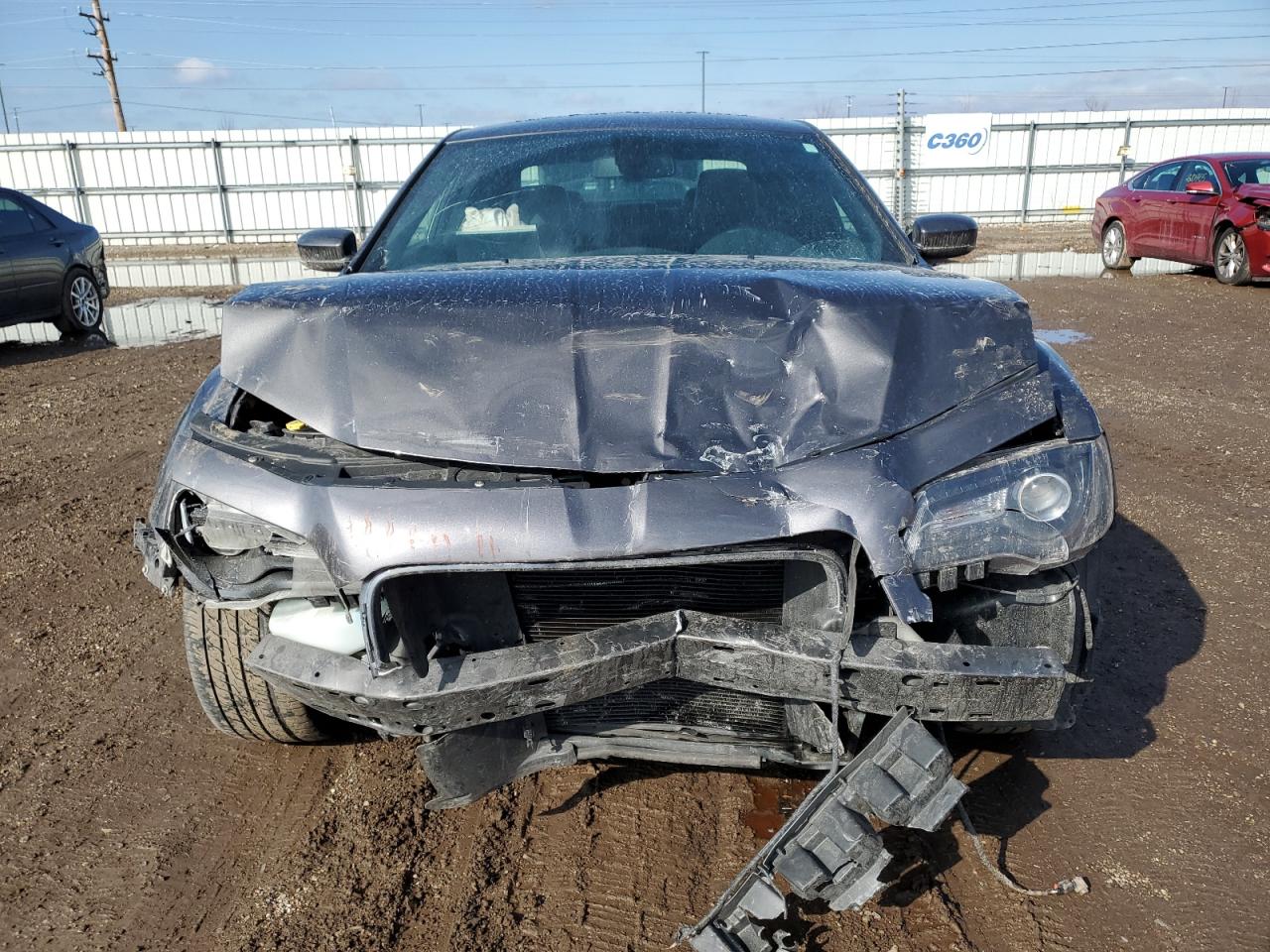 2021 Chrysler 300 VIN 2C3CCABG4MH536976 Copart auction photo, front end / partial repair damage thumbnail 5