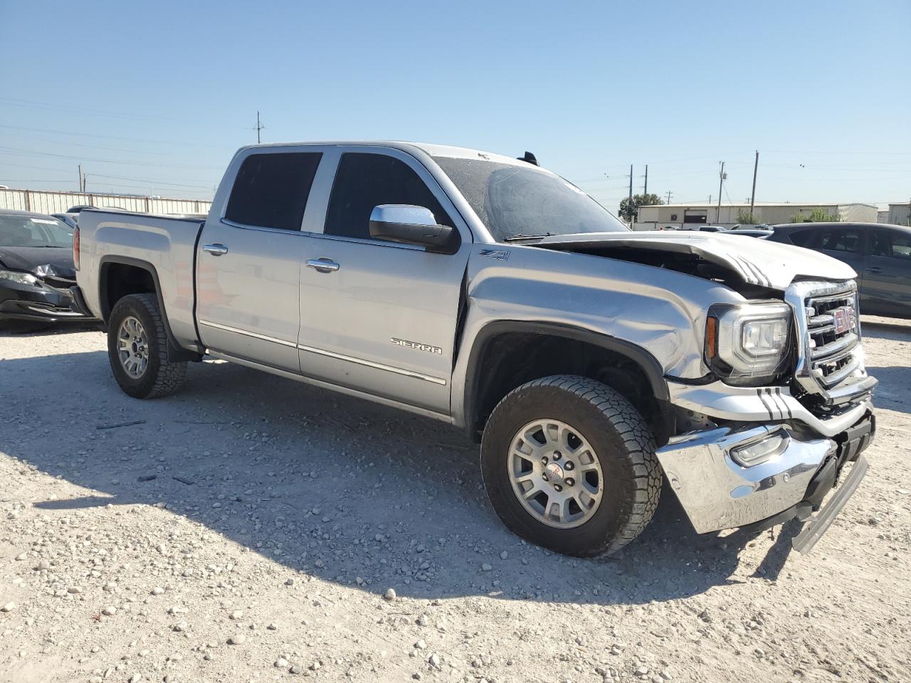 2017 GMC Sierra VIN 3GTU2NEC3HG258564 Copart auction photo, front end / rear end damage thumbnail 4
