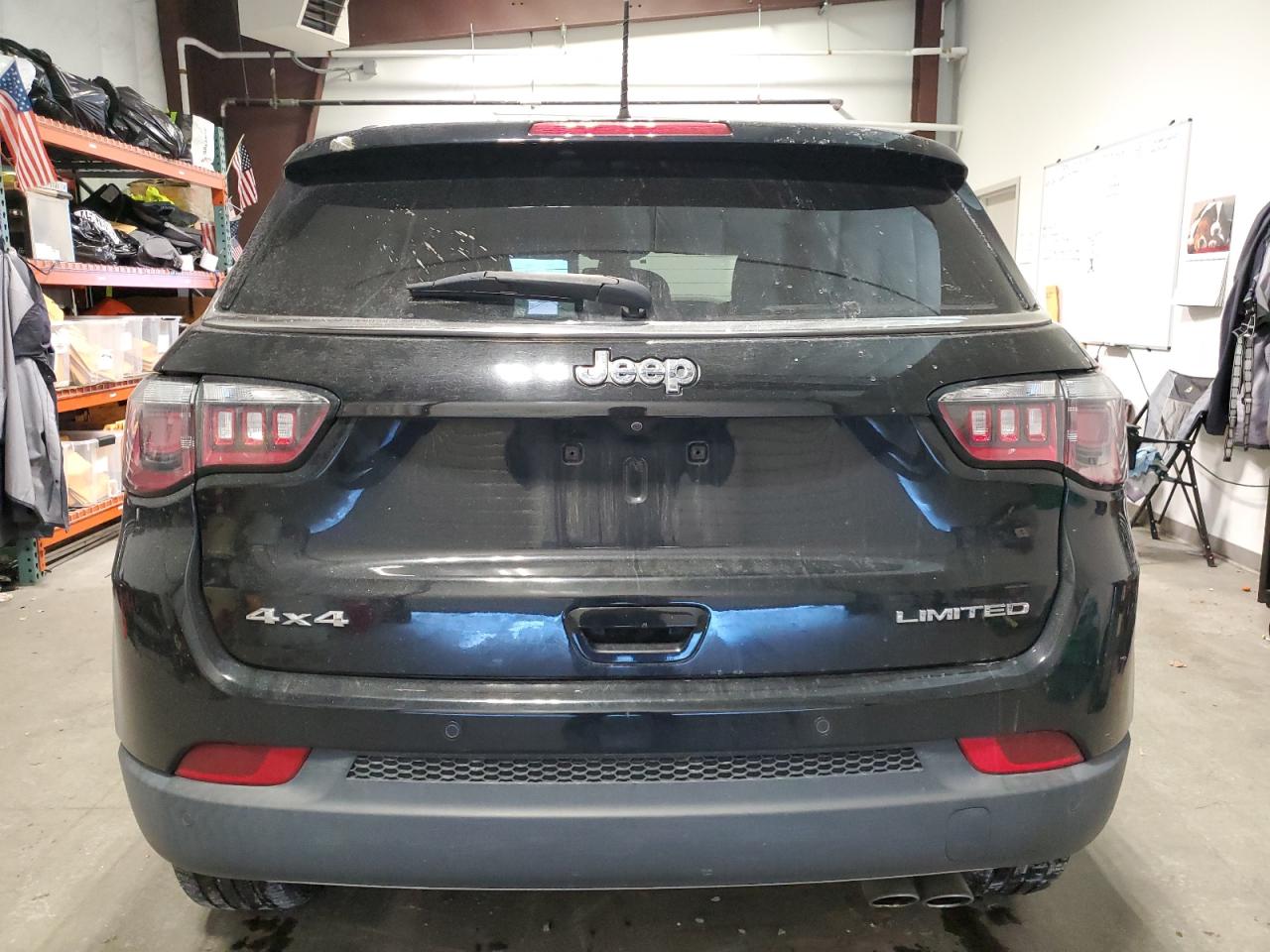 2019 Jeep Compass VIN 3C4NJDCB9KT594309 Copart auction photo, front end / mechanical damage thumbnail 6