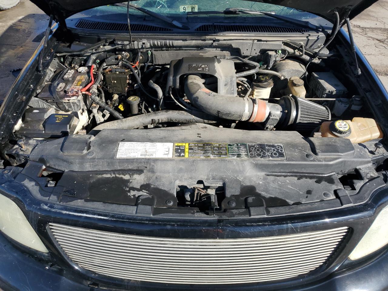 2003 Ford F-150 VIN 1FTRX18L43NB91758 Copart auction photo, rollover damage thumbnail 11