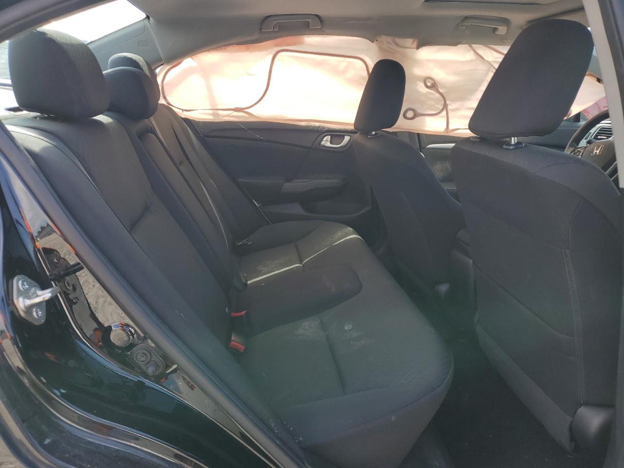 2014 Honda Civic VIN 19XFB2F80EE085403 Copart auction photo, side damage thumbnail 10