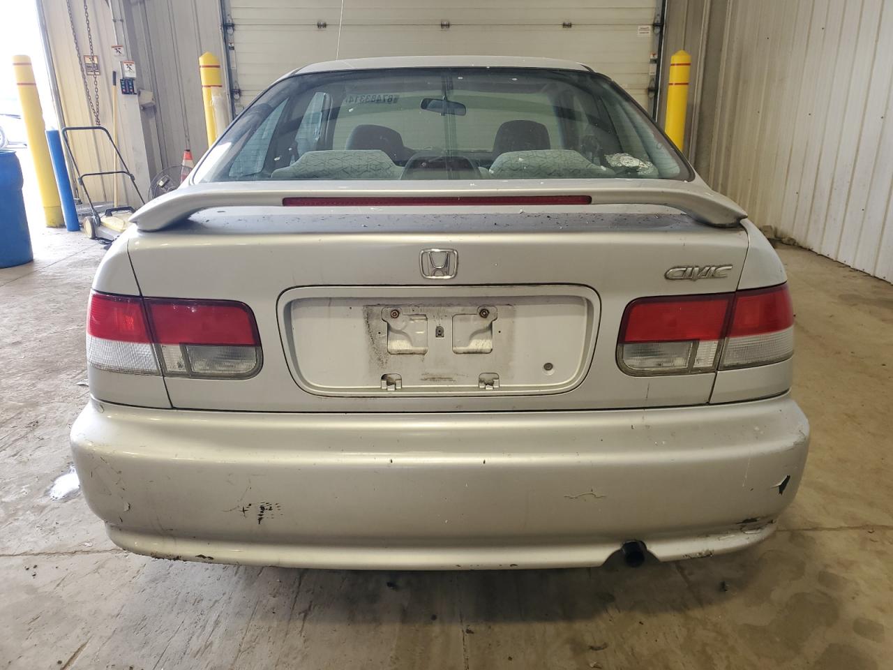 2000 Honda Civic VIN 1HGEJ8244YL100616 Copart auction photo, front end / side damage thumbnail 6