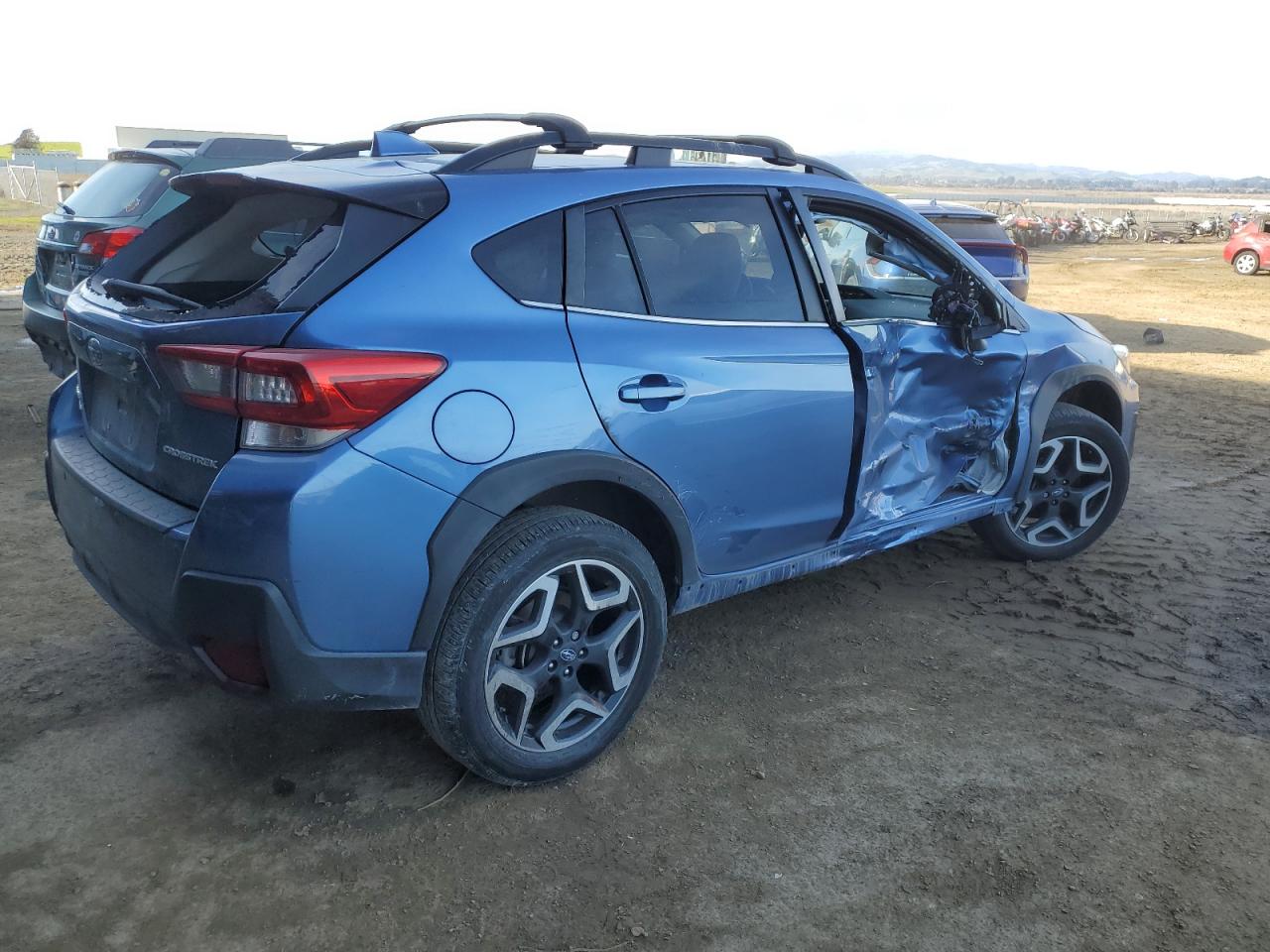 2020 Subaru XV VIN JF2GTANC0LH263532 Copart auction photo, side damage thumbnail 3