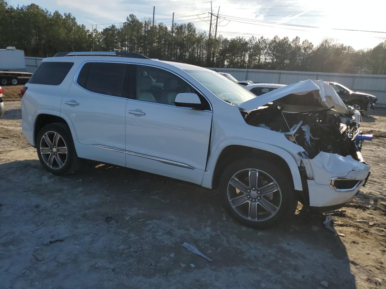 2019 GMC Acadia VIN 1GKKNPLS3KZ194204 Copart auction photo, front end / mechanical damage thumbnail 4