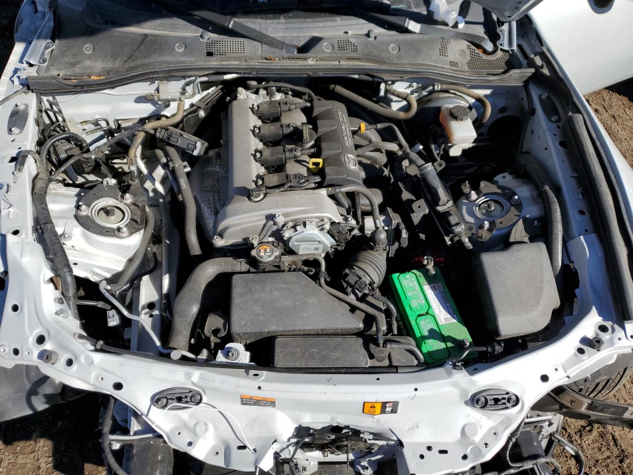 2018 Mazda MX-5 VIN JM1NDAM77J0202214 Copart auction photo, front end damage thumbnail 11