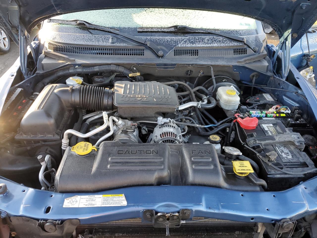 2004 Dodge Dakota VIN 1D7HG32N44S749232 Copart auction photo, all over damage thumbnail 11