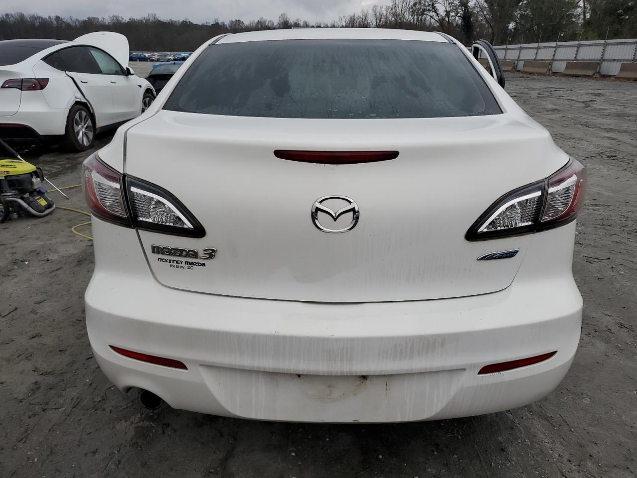 2012 Mazda 3 VIN JM1BL1W75C1521255 Copart auction photo, side damage thumbnail 6
