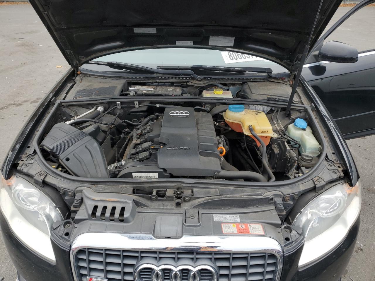 2008 Audi A4 VIN WAUDF78E38A037328 Copart auction photo, rear end damage thumbnail 11