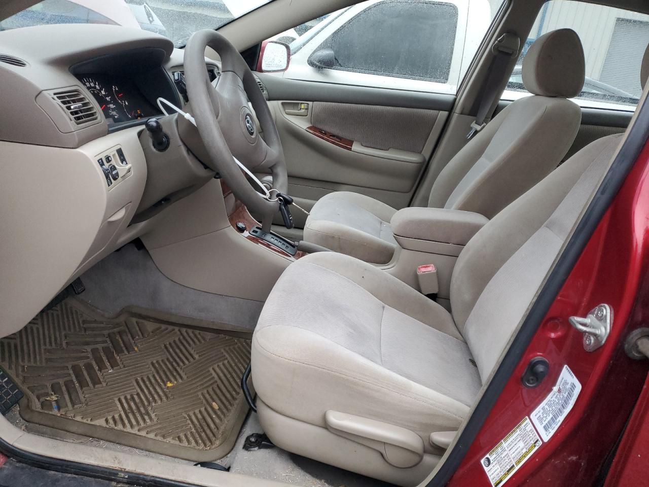 2005 Toyota Corolla VIN 1NXBR32E75Z527604 Copart auction photo, front end damage thumbnail 7