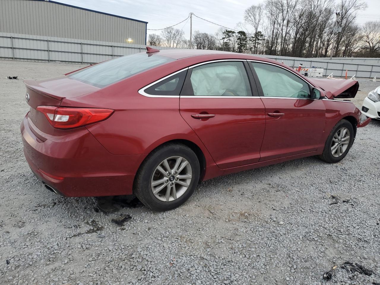 2016 Hyundai Sonata VIN 5NPE24AF7GH320021 Copart auction photo, front end / minor dent/scratches damage thumbnail 3