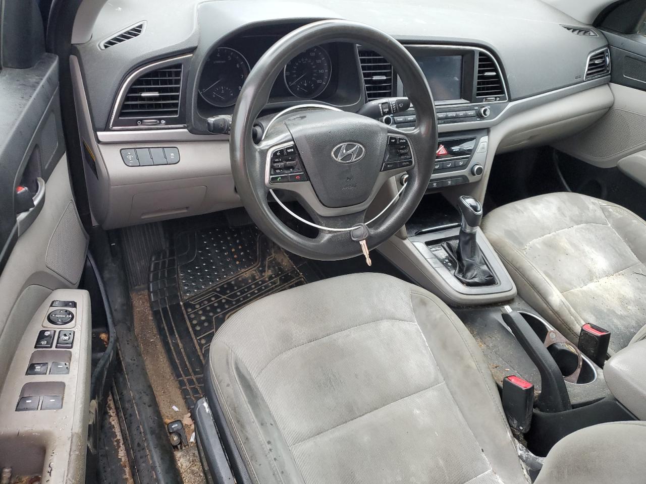 2017 Hyundai Elantra VIN 5NPD84LF8HH030525 Copart auction photo, rear end / partial repair damage thumbnail 8