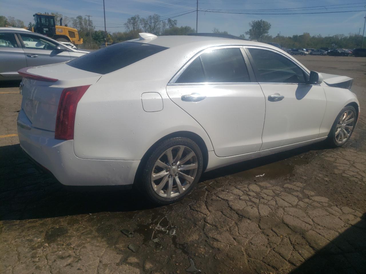 2017 Cadillac ATS VIN 1G6AB5SX7H0191470 Copart auction photo, front end damage thumbnail 3