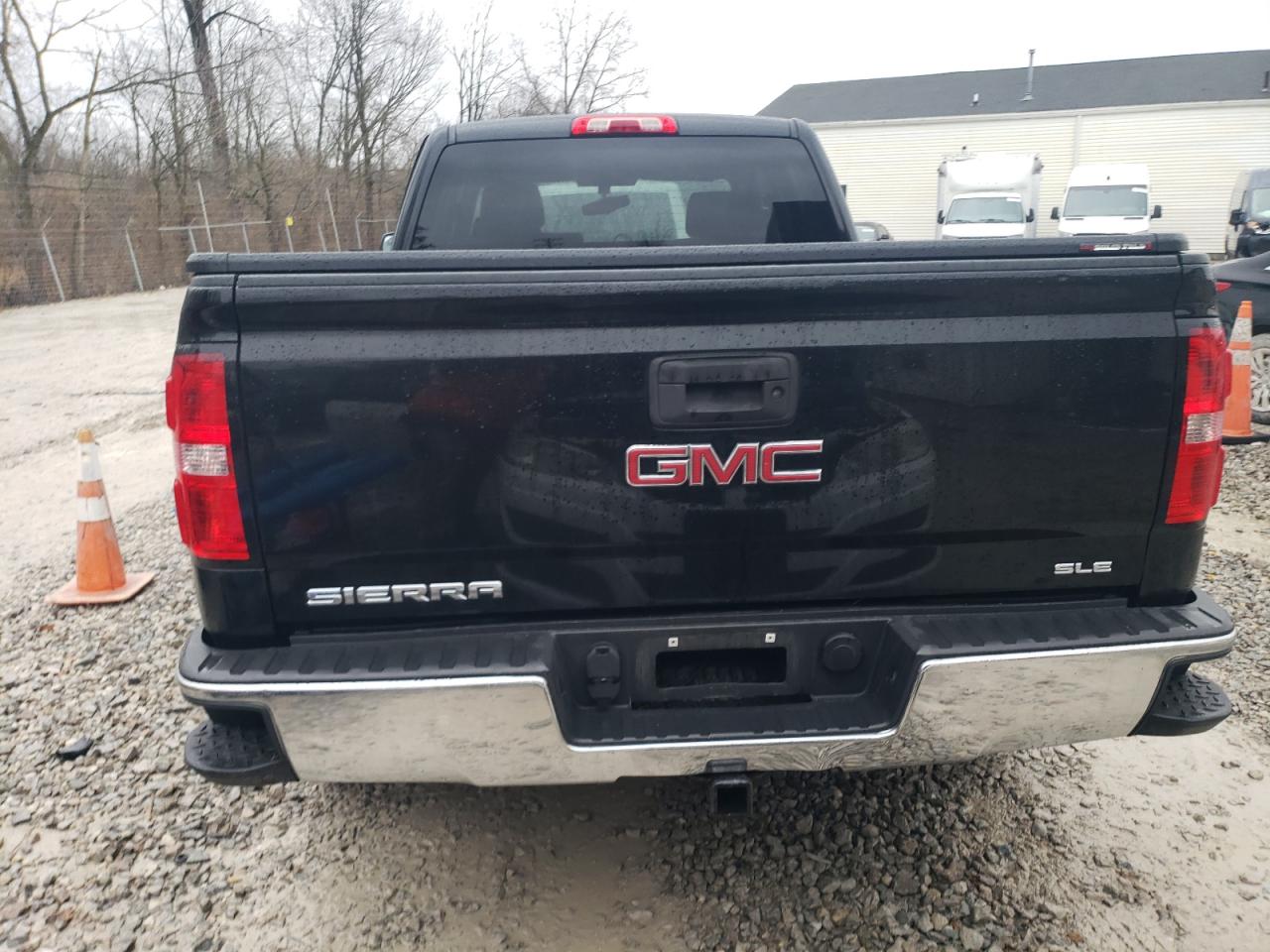 2014 GMC Sierra VIN 1GTV2UEC1EZ395898 Copart auction photo, side damage thumbnail 6