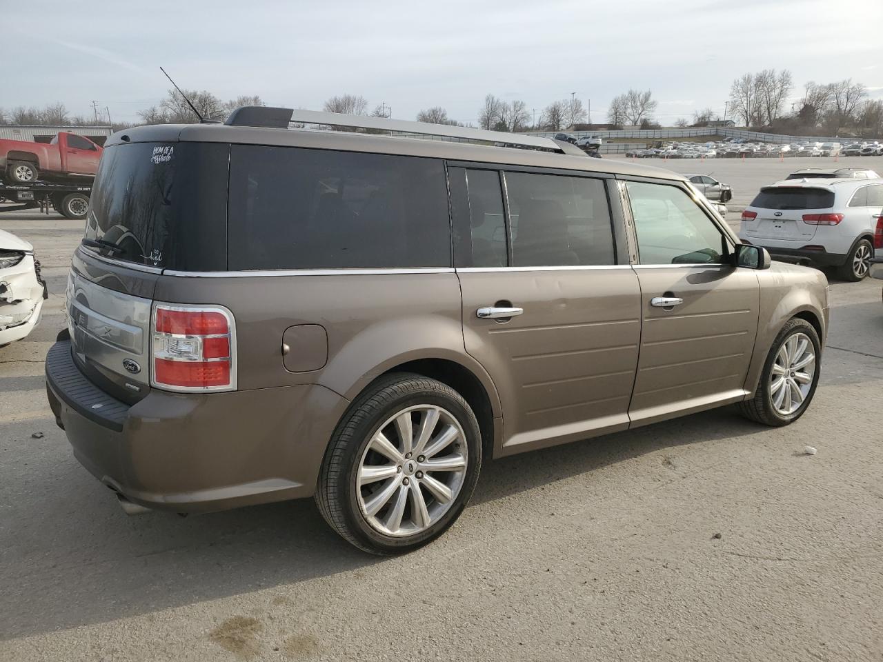 2019 Ford Flex VIN 2FMHK6DT0KBA22923 Copart auction photo, hail damage thumbnail 3