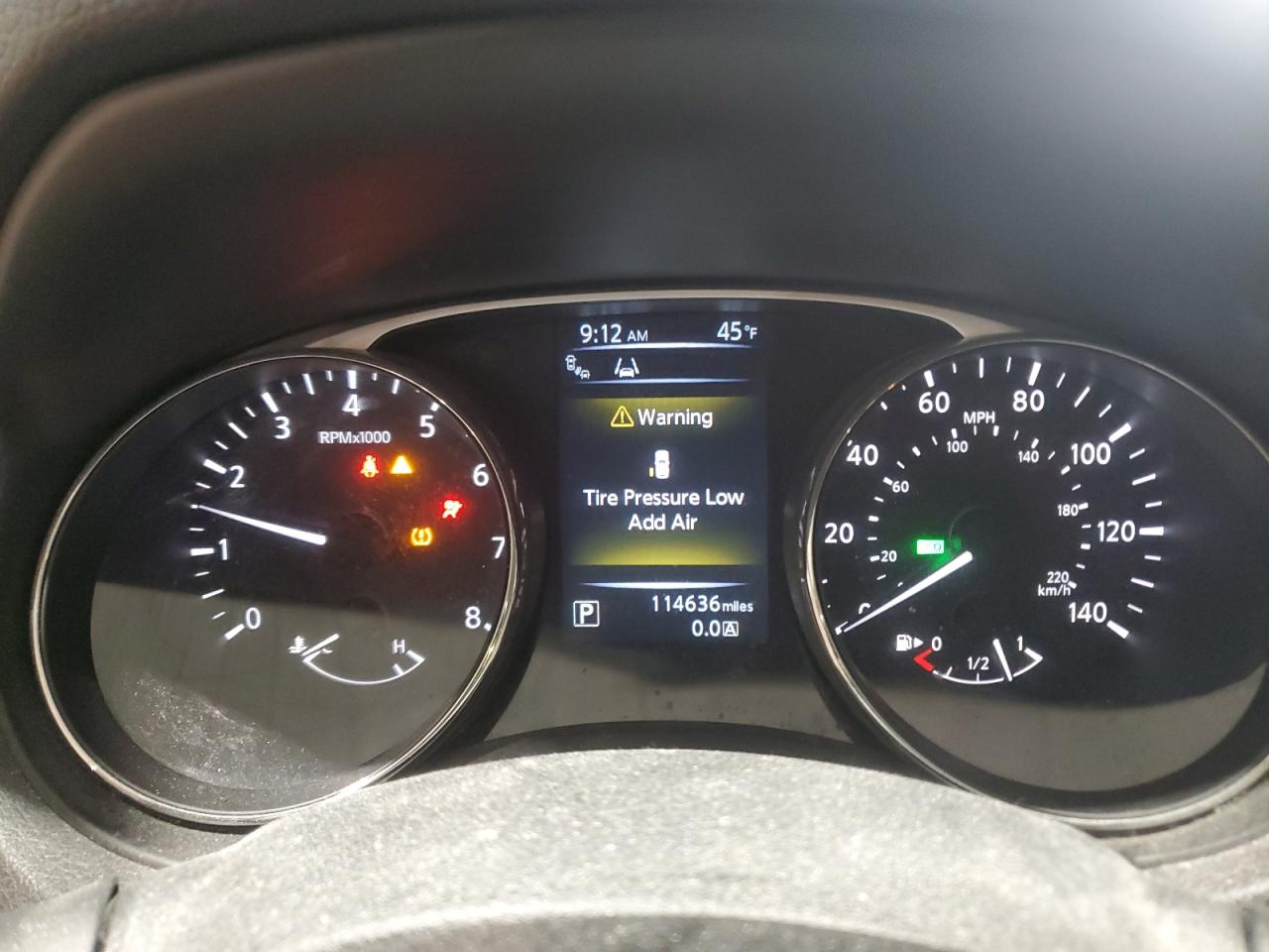 2015 Nissan Rogue VIN 5N1AT2MV7FC796911 Copart auction photo, side damage thumbnail 9