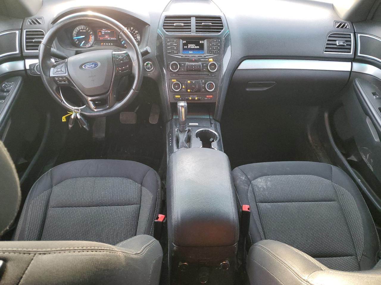 2017 Ford Explorer VIN 1FM5K8D85HGC90183 Copart auction photo, front end / side damage thumbnail 8