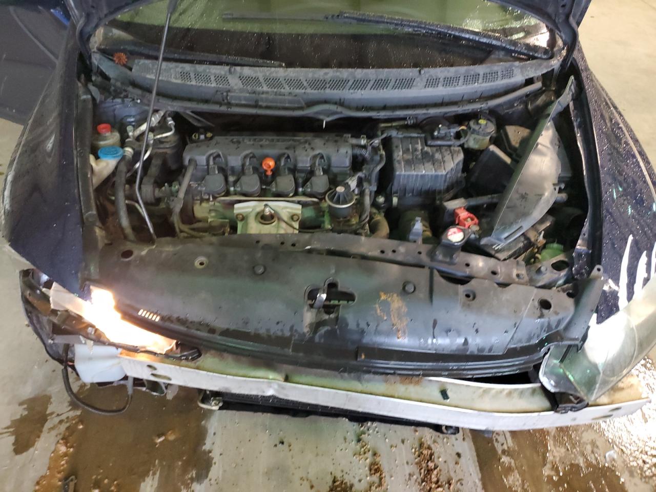 2006 Honda Civic VIN 1HGFA16586L142931 Copart auction photo, front end / rear end damage thumbnail 11