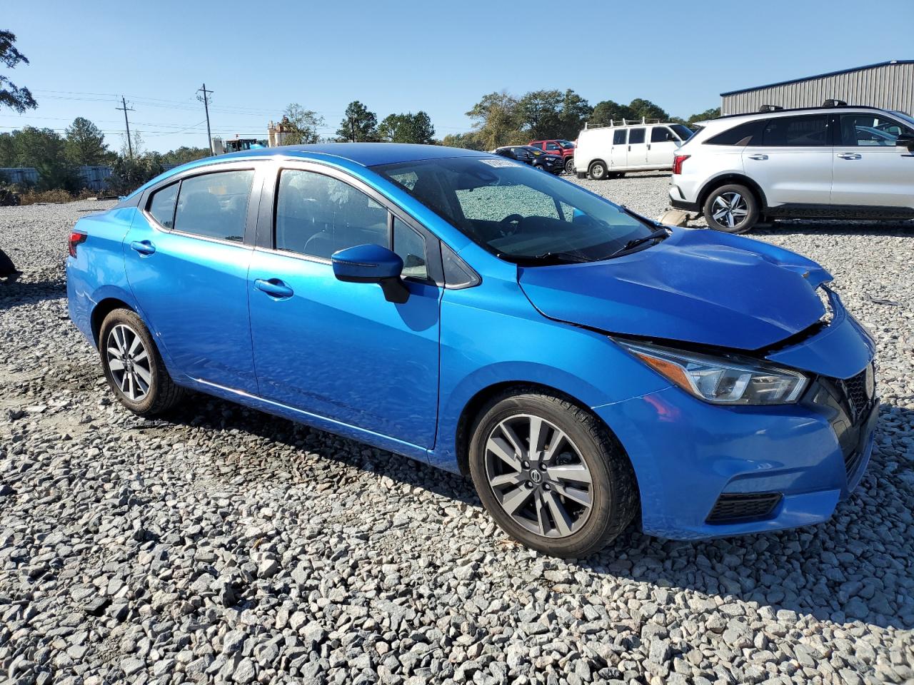 2021 Nissan Versa VIN 3N1CN8EV8ML828262 Copart auction photo, front end damage thumbnail 4