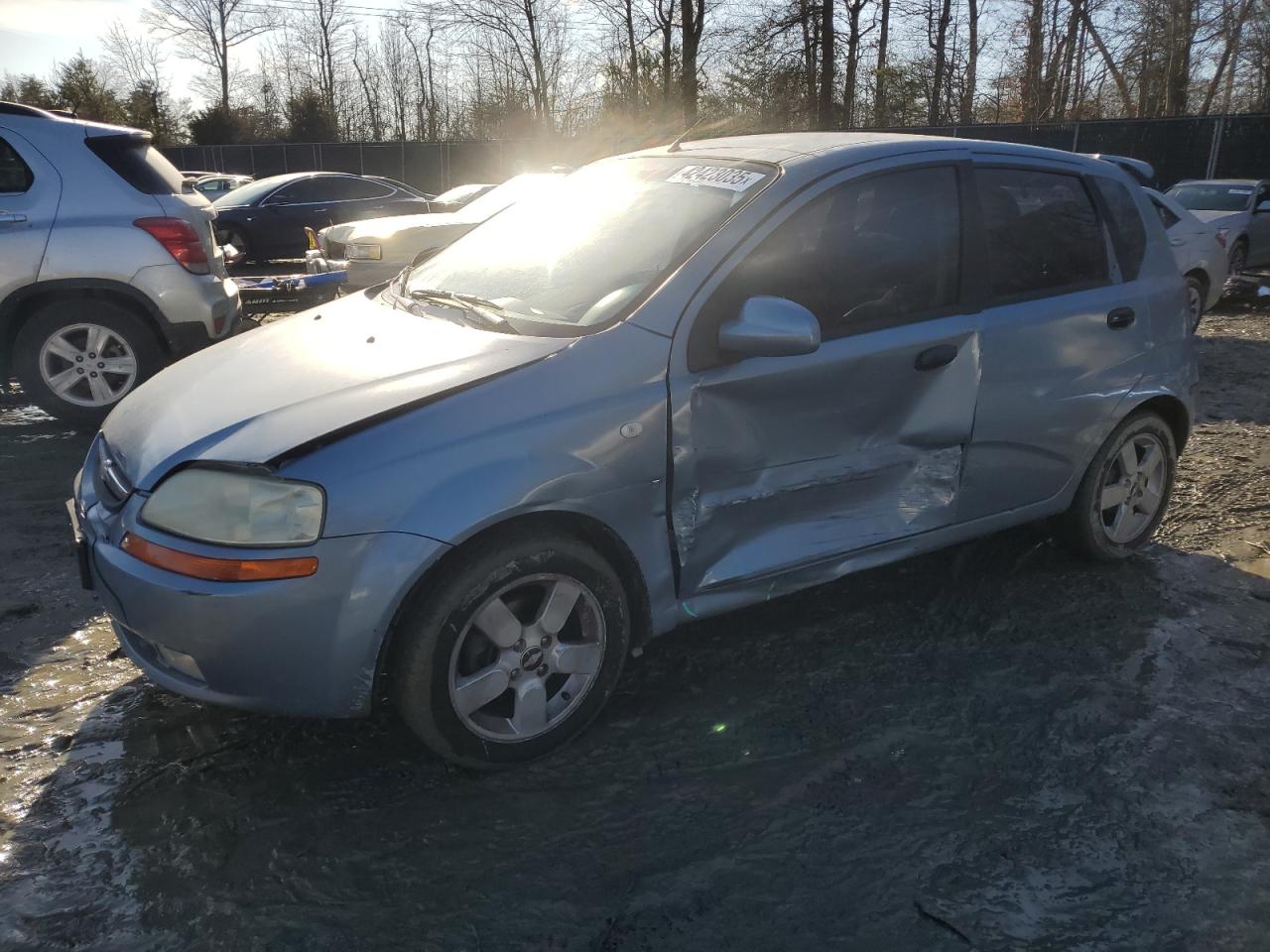 2008 Chevrolet Aveo VIN KL1TD66678B001668