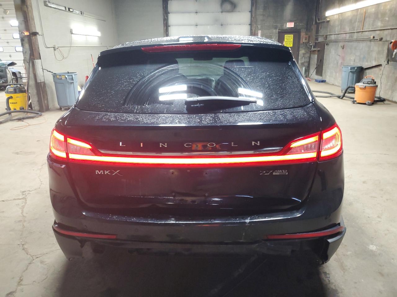 2016 Lincoln MKX VIN 2LMTJ8LP0GBL46379 Copart auction photo, rear end damage thumbnail 6