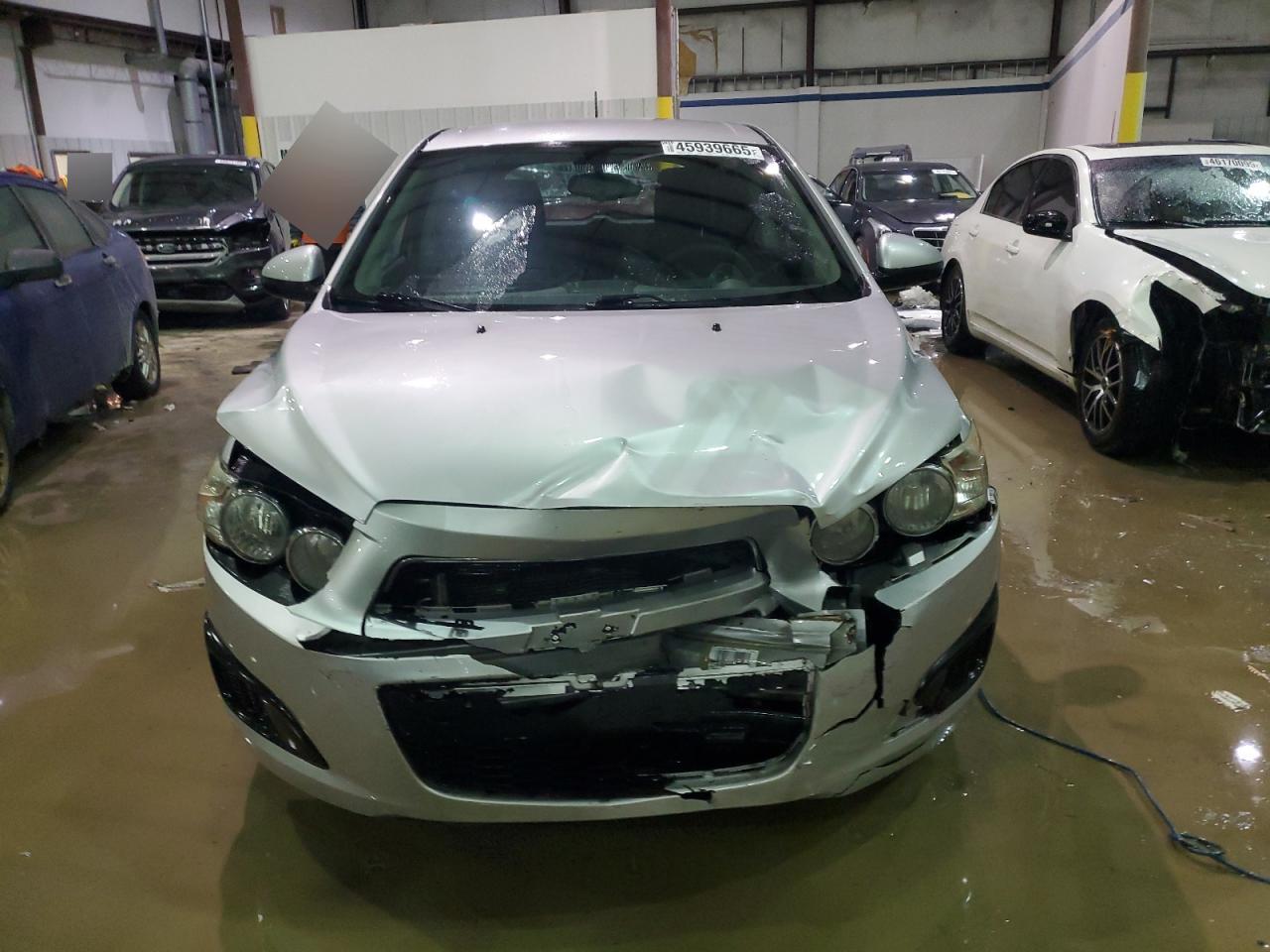 2015 Chevrolet Sonic VIN 1G1JC6SH9F4146361 Copart auction photo, front end damage thumbnail 5