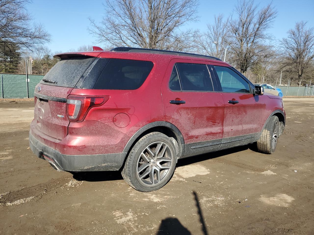2017 Ford Explorer VIN 1FM5K8GT5HGB13312 Copart auction photo, rear end / minor dent/scratches damage thumbnail 3