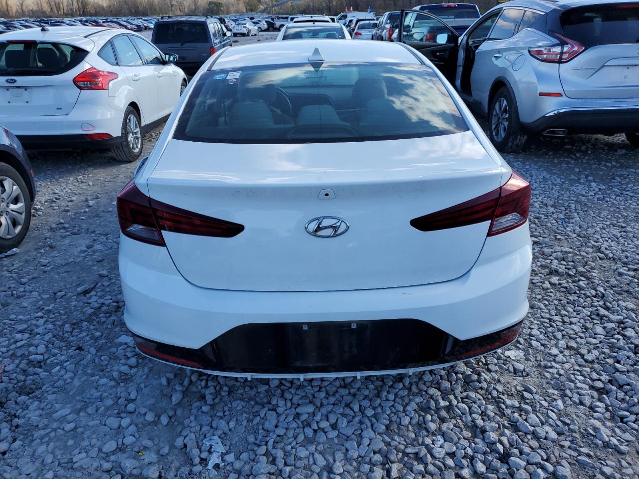 2019 Hyundai Elantra VIN 5NPD84LF9KH421156 Copart auction photo, front end damage thumbnail 6