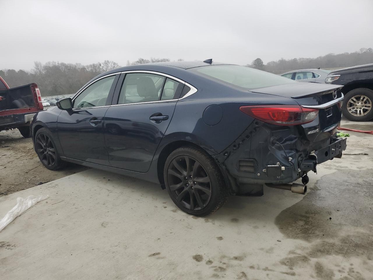 2016 Mazda 6 VIN JM1GJ1W55G1486331 Copart auction photo, rear end damage thumbnail 2