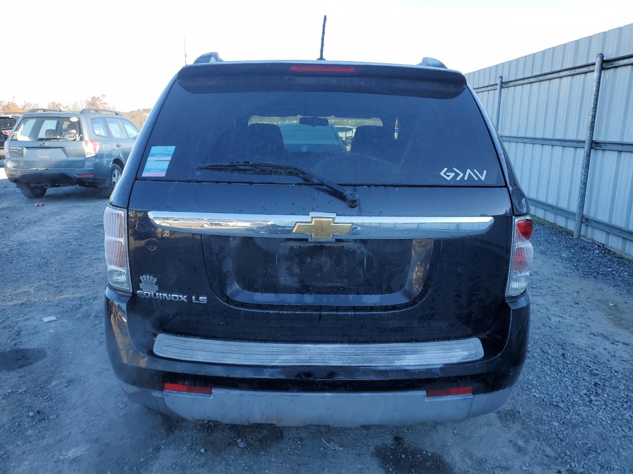 2007 Chevrolet Equinox VIN 2CNDL13F776242196 Copart auction photo, rear end damage thumbnail 6