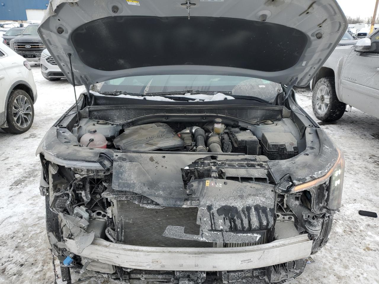 2024 KIA Sorento VIN 5XYRKDJFXRG262515 Copart auction photo, front end damage thumbnail 12