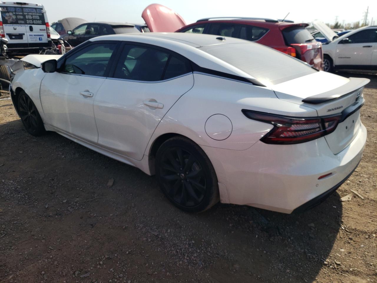 2021 Nissan Maxima VIN 1N4AA6EV8MC501060 Copart auction photo, front end damage thumbnail 2