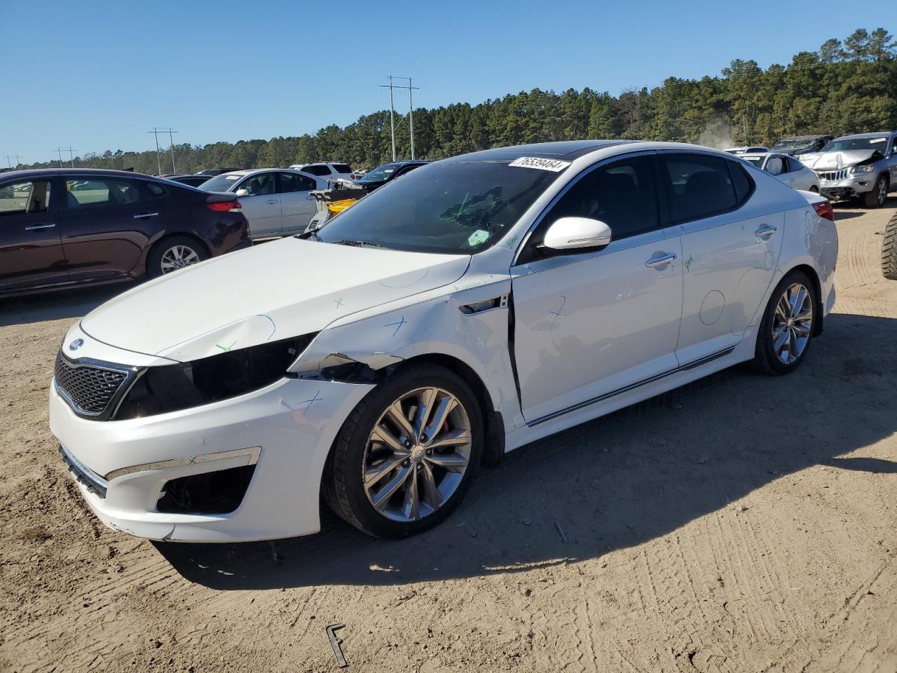 2015 KIA Optima VIN 5XXGR4A60FG455033