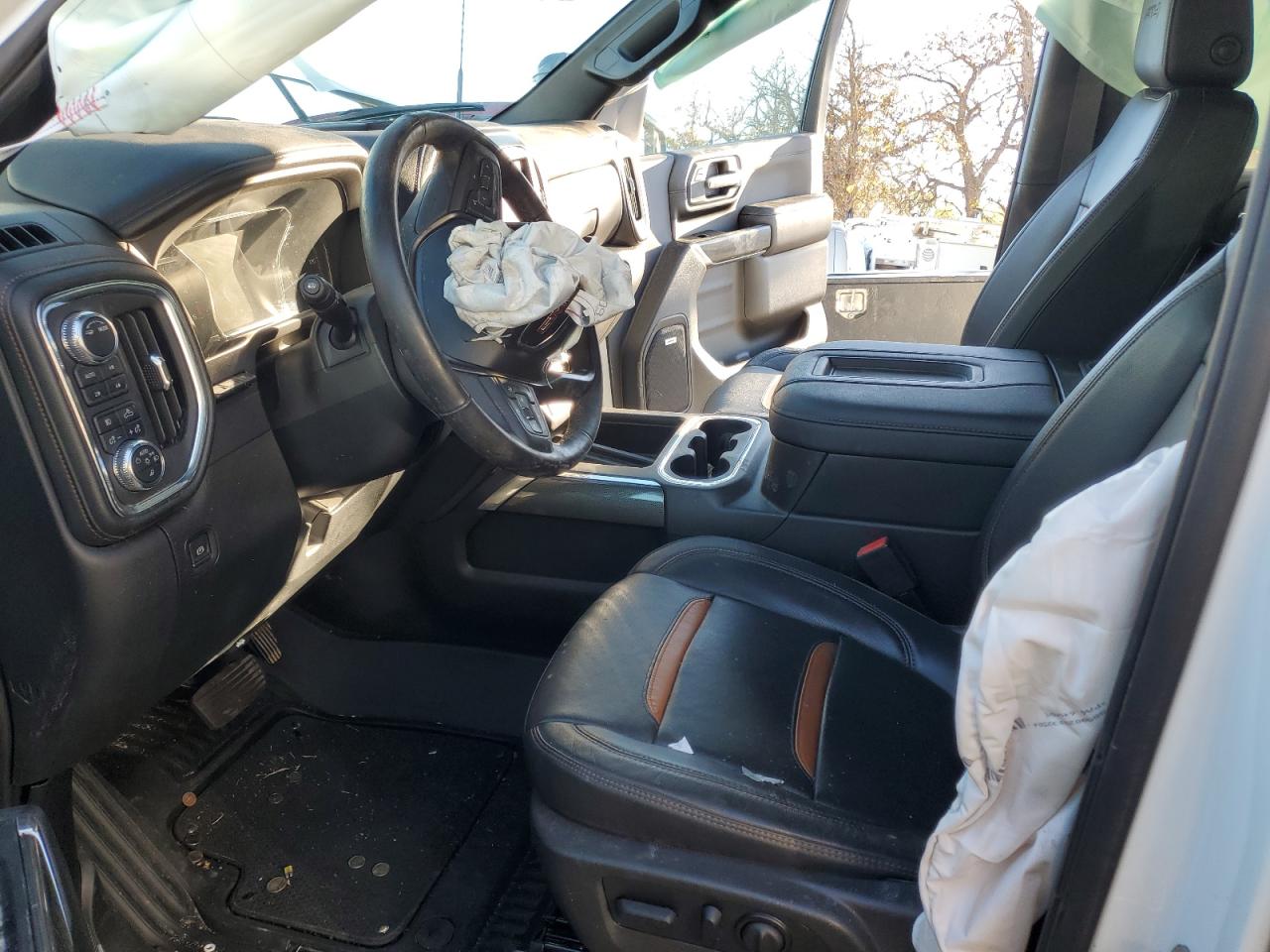 2022 GMC Sierra VIN 1GT49PEY9NF313275 Copart auction photo, all over damage thumbnail 7