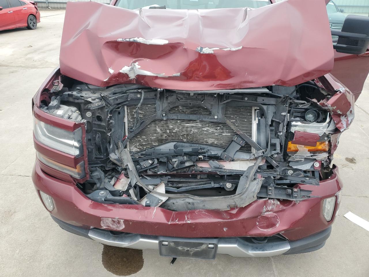 2016 Chevrolet Silverado VIN 1GCVKREC5GZ244823 Copart auction photo, front end damage thumbnail 12