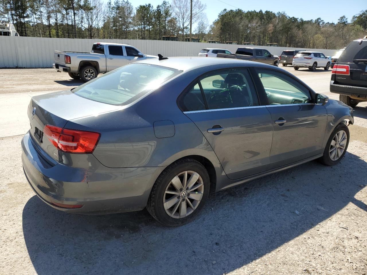 2015 Volkswagen Jetta VIN 3VWD07AJ0FM309214 Copart auction photo, front end damage thumbnail 3