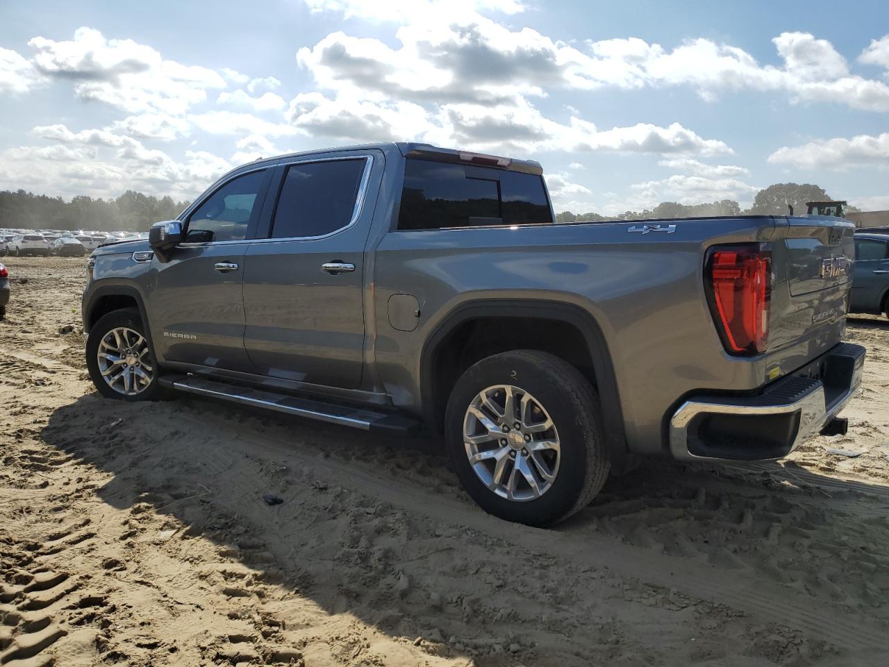 2020 GMC Sierra VIN 3GTU9DED1LG391945 Copart auction photo, front end / minor dent/scratches damage thumbnail 2