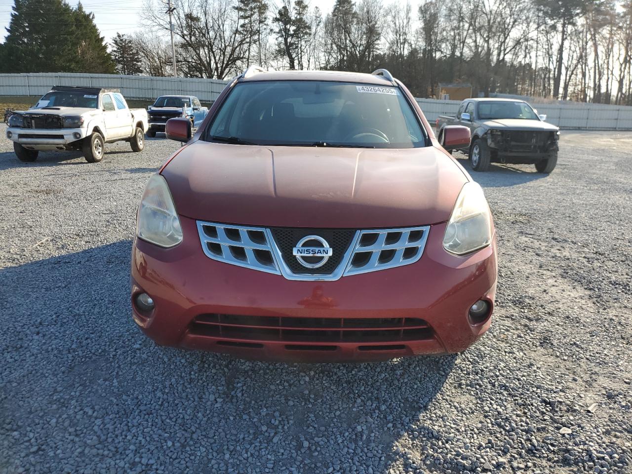 2013 Nissan Rogue VIN JN8AS5MV7DW110455 Copart auction photo, front end / side damage thumbnail 5
