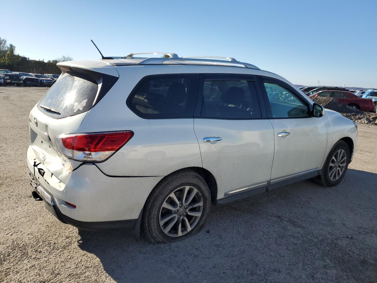 2013 Nissan Pathfinder VIN 5N1AR2MM1DC625722 Copart auction photo, rear end / front end damage thumbnail 3