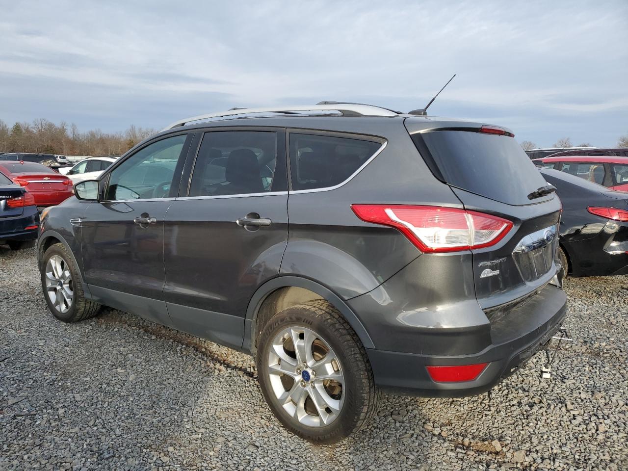 2015 Ford Escape VIN 1FMCU9J9XFUB11137 Copart auction photo, rear end damage thumbnail 2