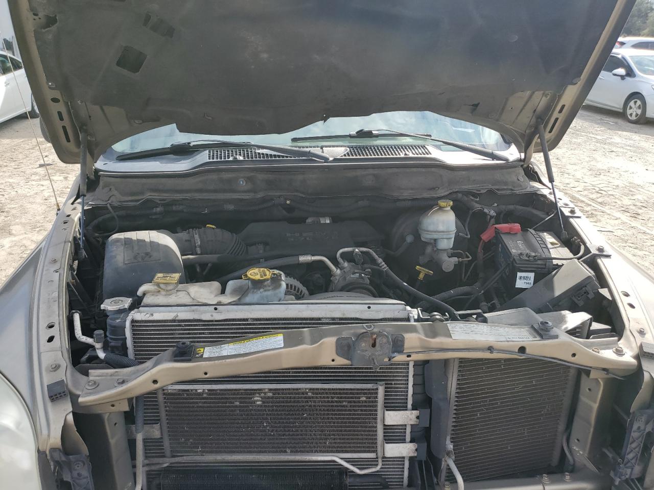 2008 Dodge RAM VIN 1D7HA18288J157234 Copart auction photo, rear end / side damage thumbnail 11