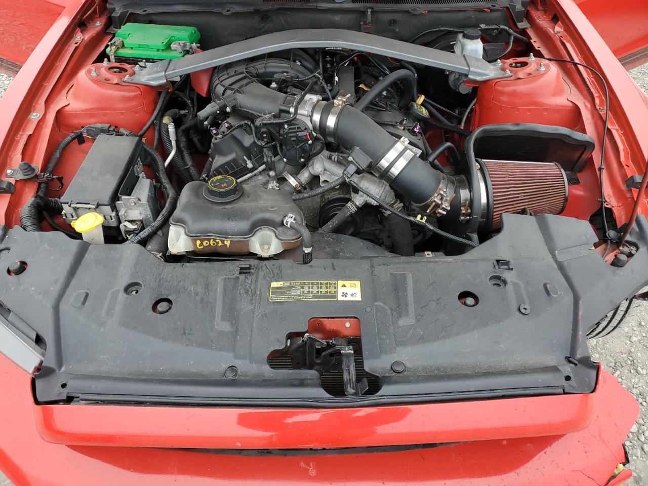 2014 Ford Mustang VIN 1ZVBP8EM9E5201305 Copart auction photo, front end / minor dent/scratches damage thumbnail 11