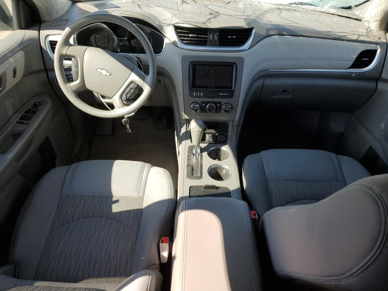 2016 Chevrolet Traverse VIN 1GNKRFEDXGJ187465 Copart auction photo, top/roof damage thumbnail 8