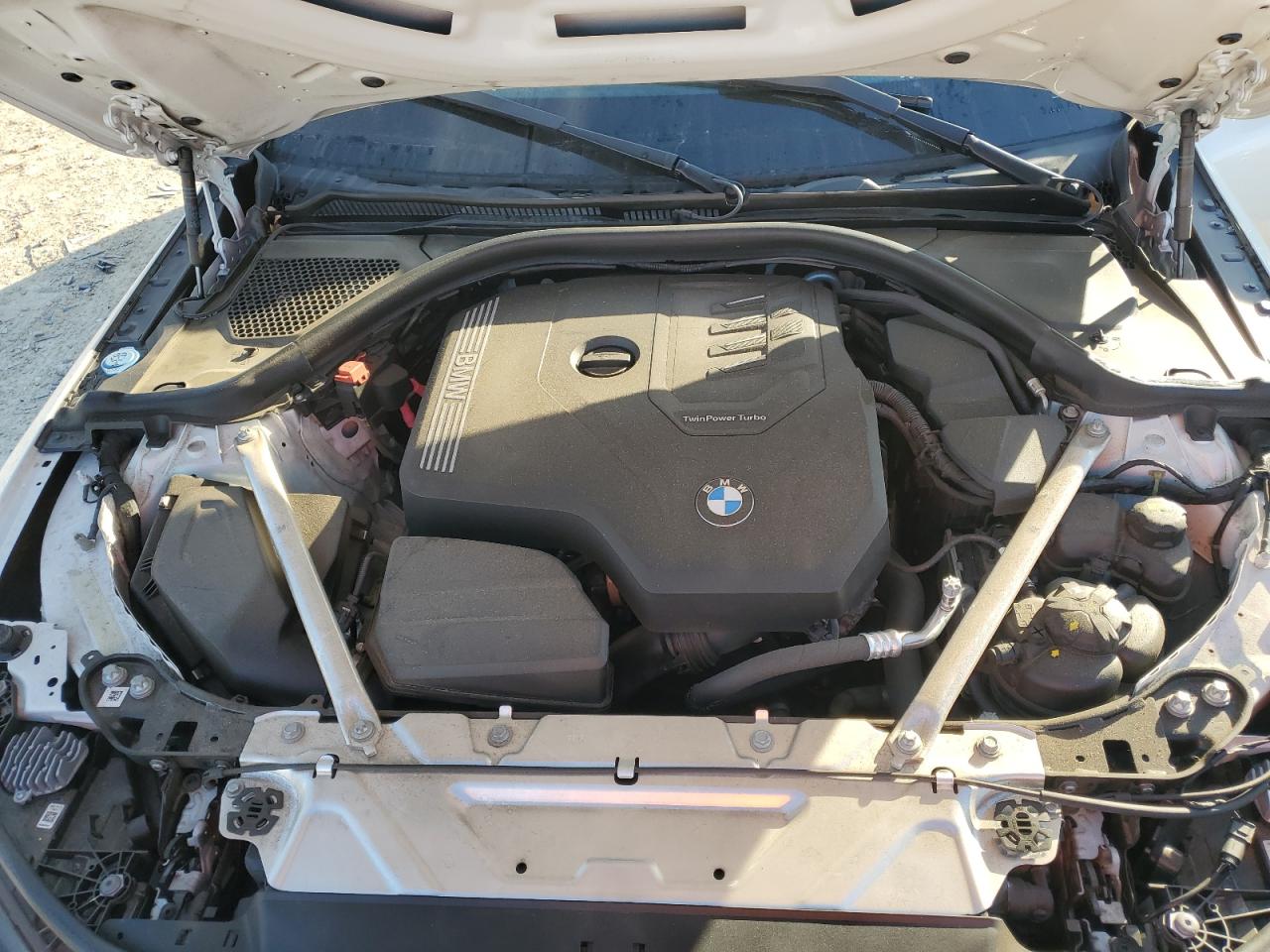 2023 BMW 4er VIN WBA53AP05PCM02174 Copart auction photo, rear end damage thumbnail 12