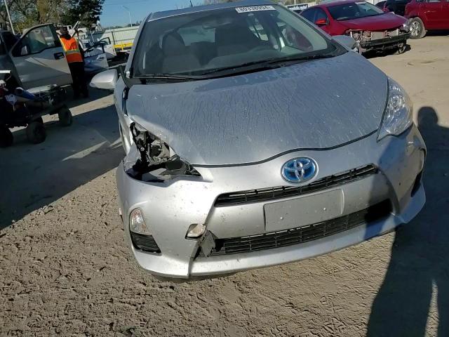 2014 Toyota Prius VIN JTDKDTB32E1560156 Copart auction photo, side / front end damage thumbnail 10
