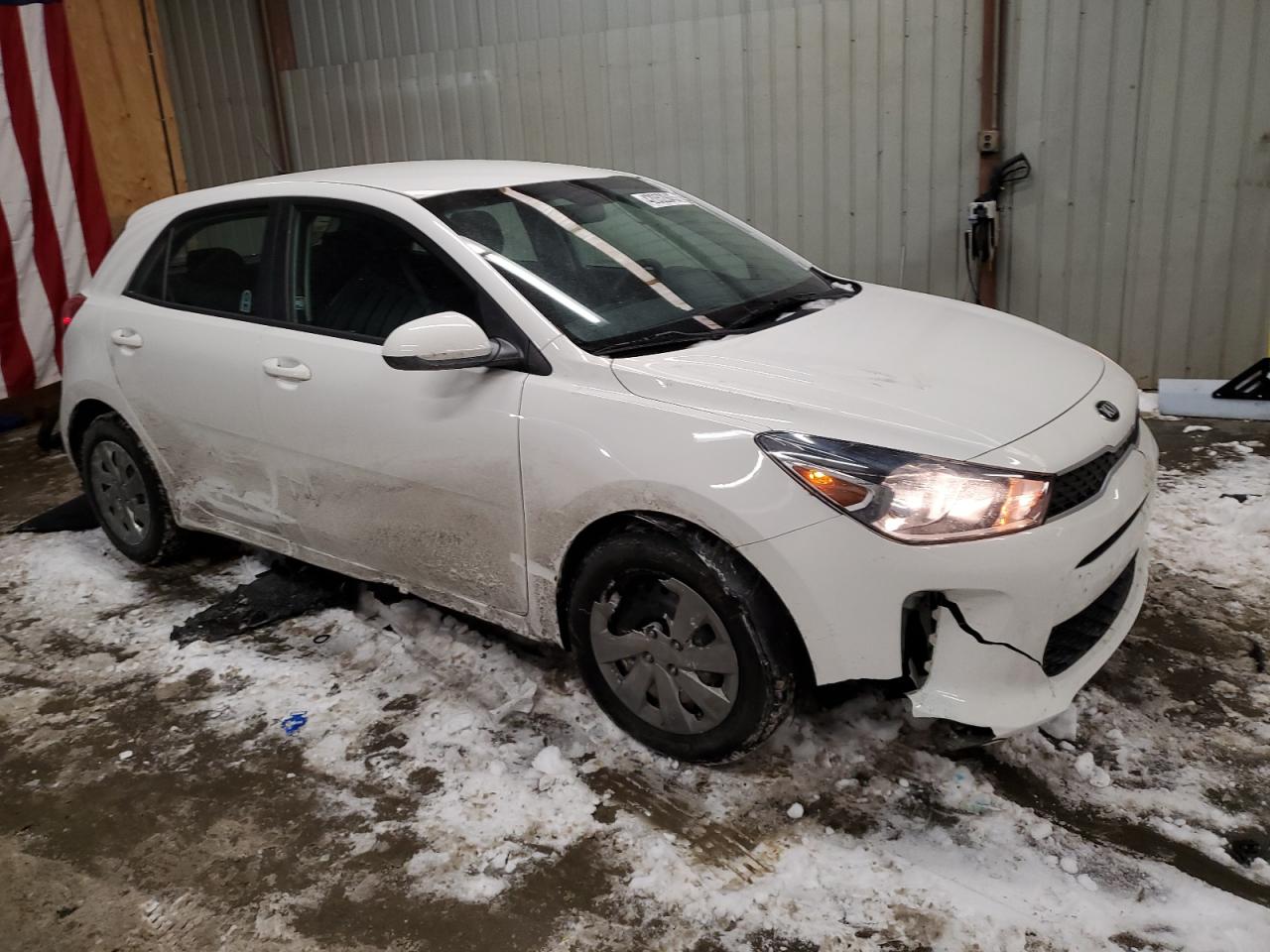 2020 KIA Rio VIN 3KPA25AD2LE316458 Copart auction photo, front end damage thumbnail 4
