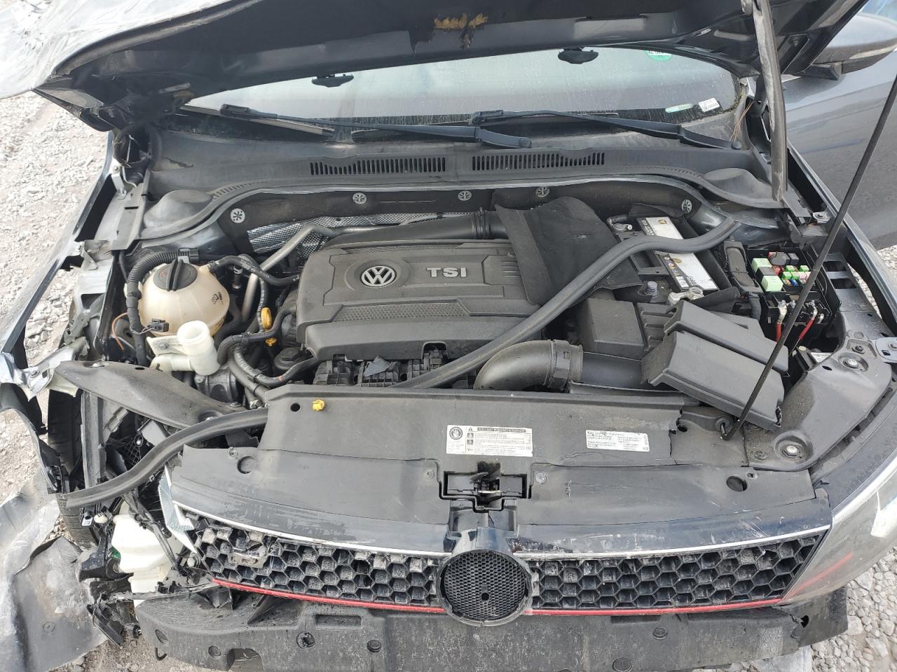 2015 Volkswagen Jetta VIN 3VW4T7AJ6FM413018 Copart auction photo, front end damage thumbnail 12